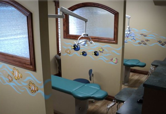 Kids Dental exam room